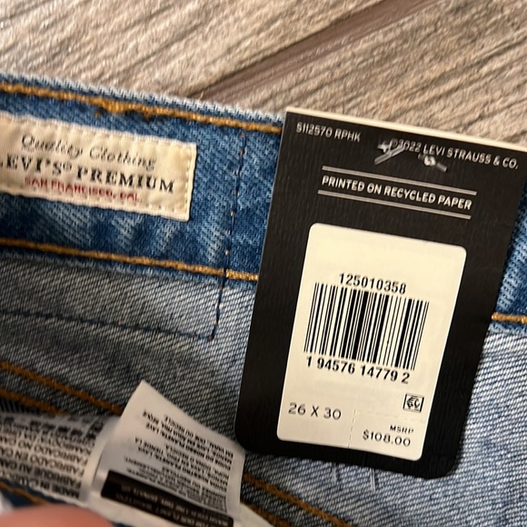 Levi’s Premium 501 Original, “Athens Destruction,” size 26 - Picture 6 of 7